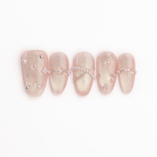 Lilac Rain 3D Press-On Nails