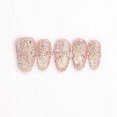 Lilac Rain 3D Press-On Nails