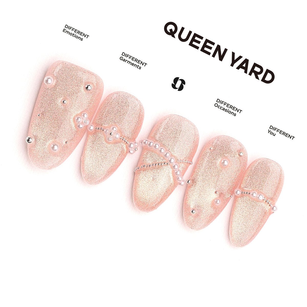 Lilac Rain 3D Press-On Nails