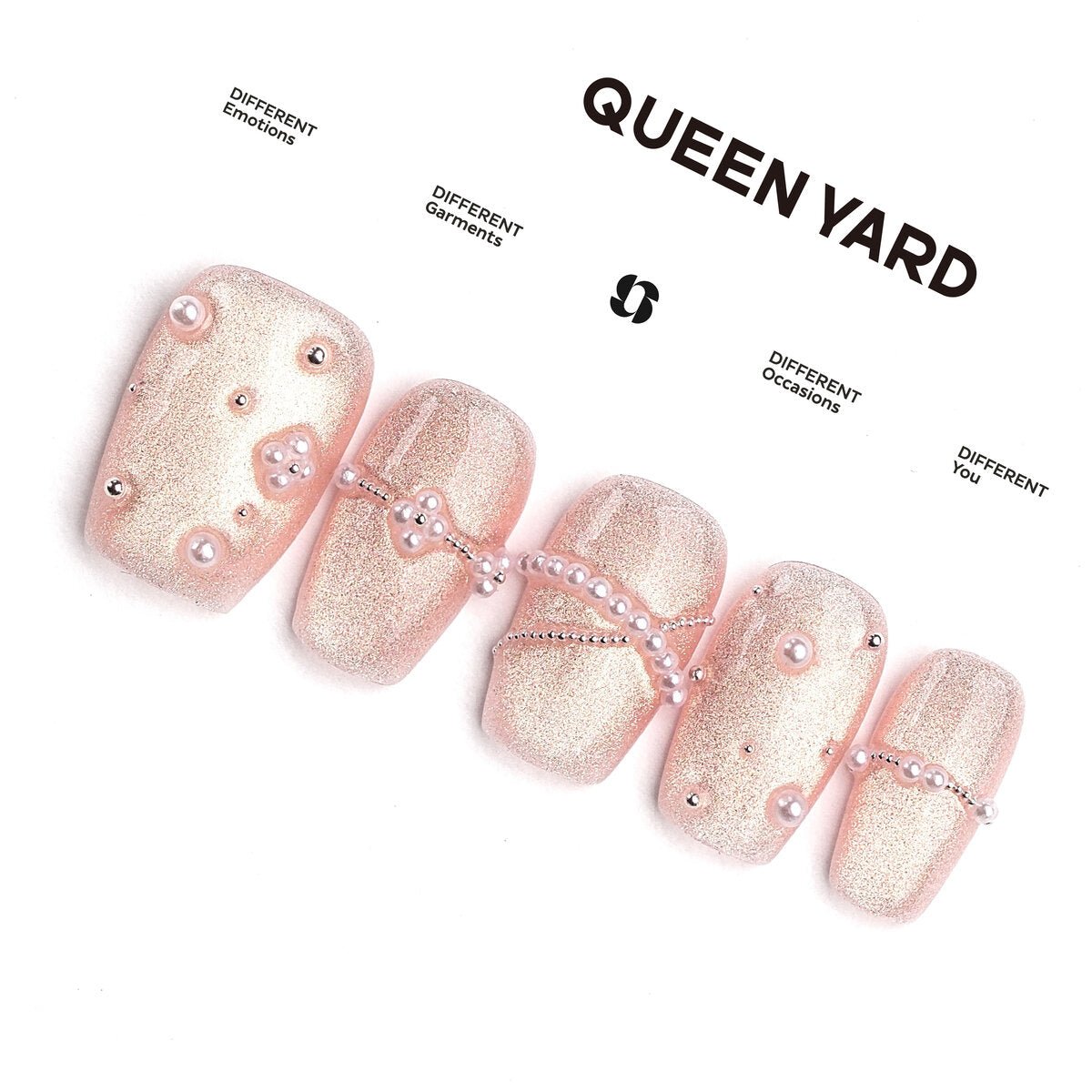 Lilac Rain 3D Press-On Nails