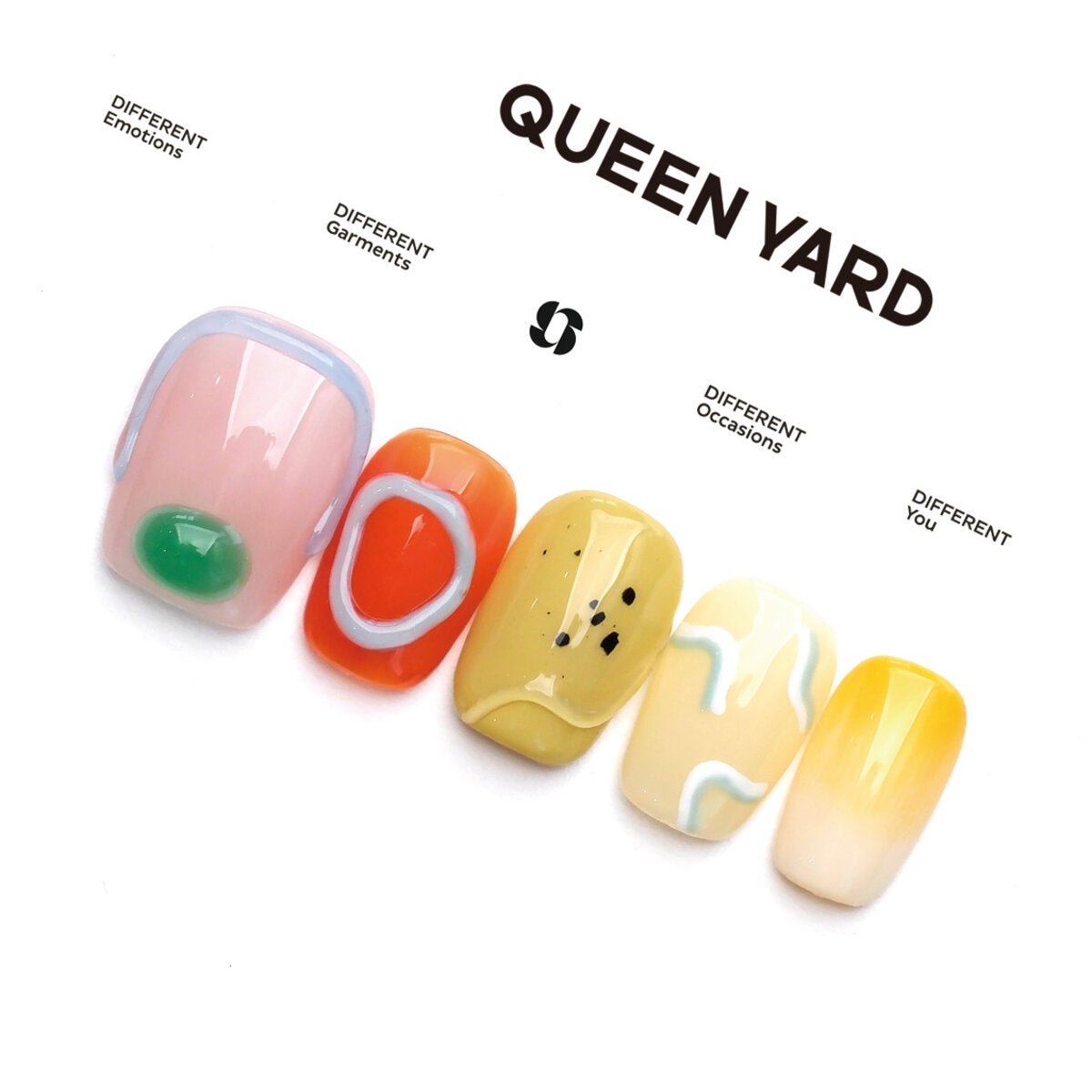 Lime Rain Alley 3D Press-On Nails