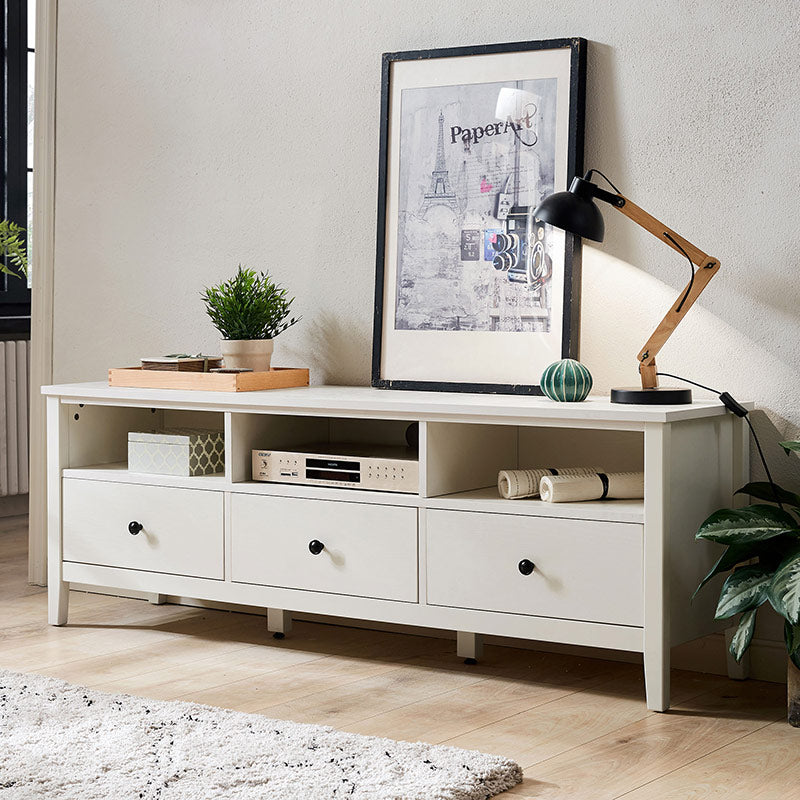 little cube nordic tv cabinet rack 1.5m white 2