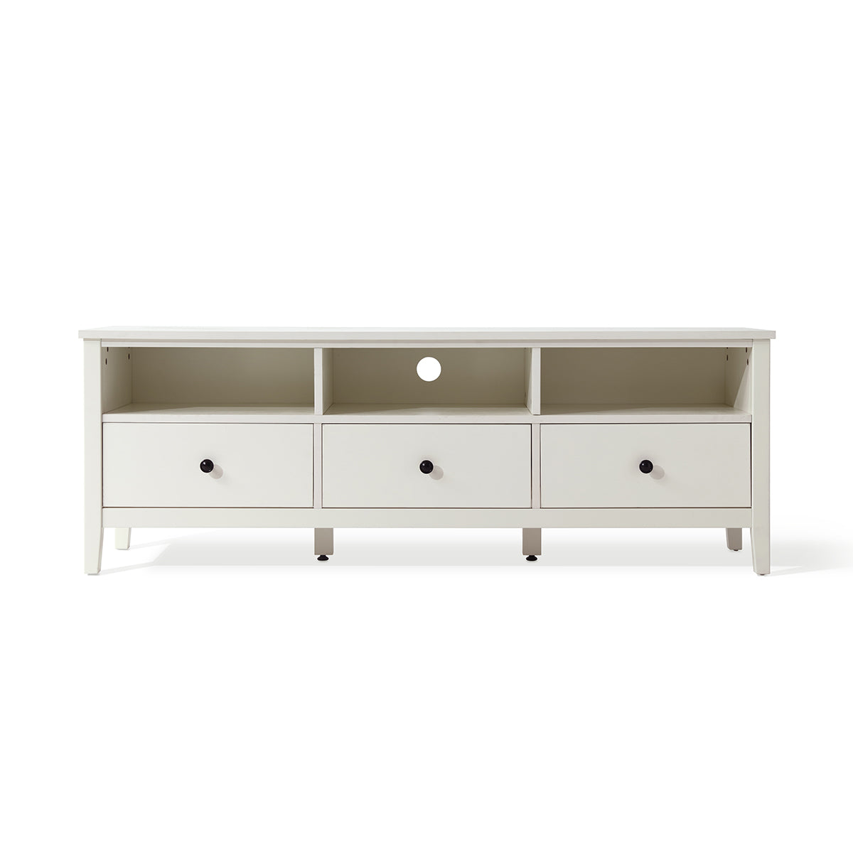 little cube nordic tv cabinet rack 1.5m white 6
