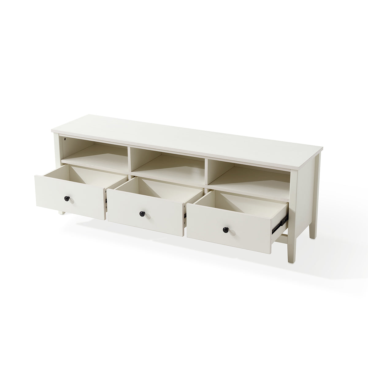 little cube nordic tv cabinet rack 1.5m white 8