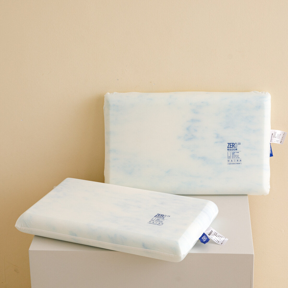 Little Dreams Reverie Washable Memory Foam Pillow Set (Twin Edition)