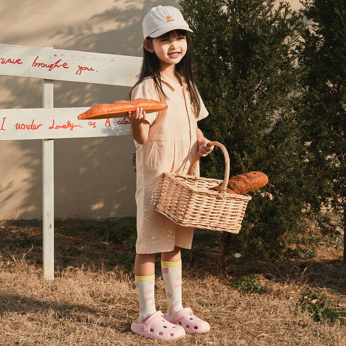 little kids slip on clogs all pink 6