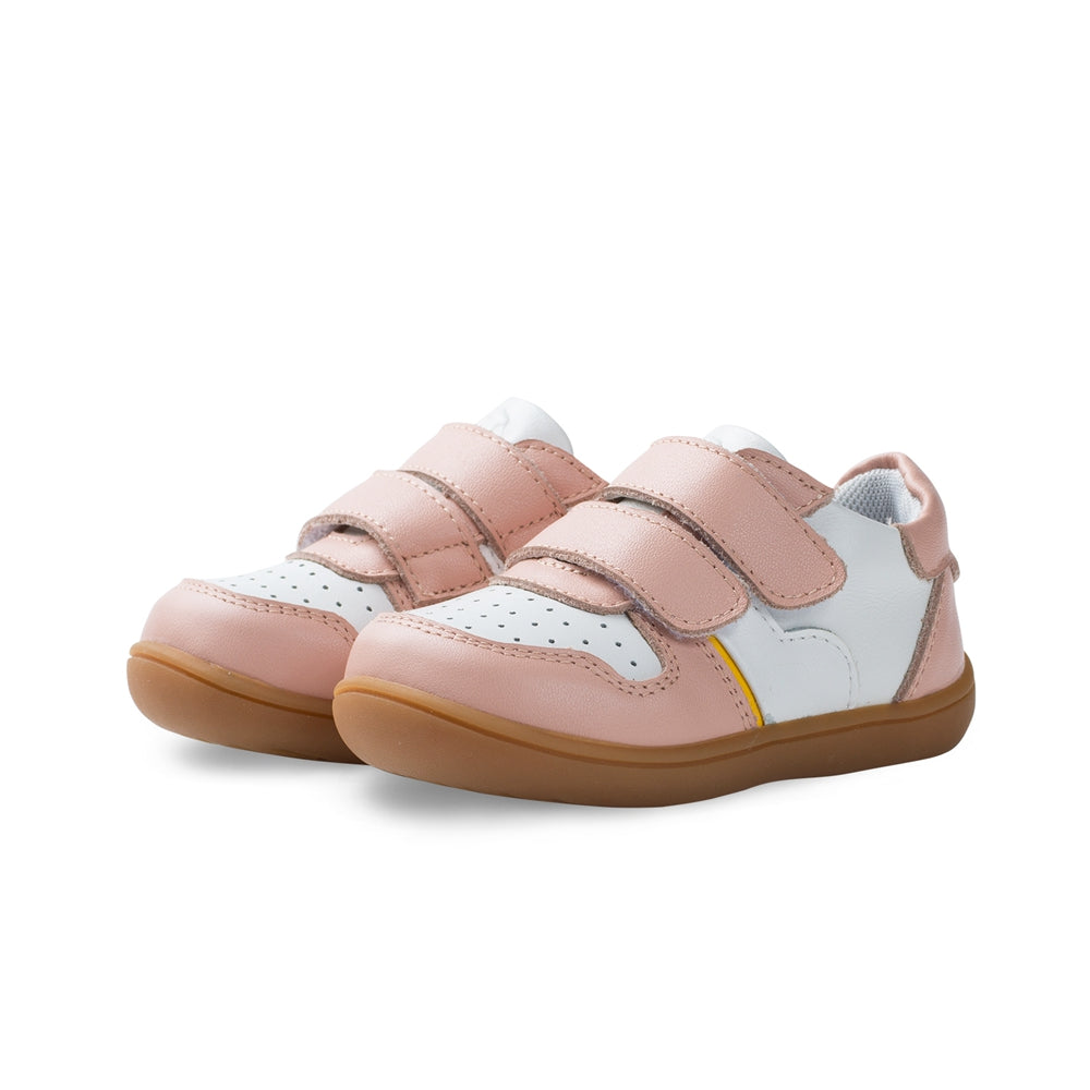 lola soft sole pre walker sneakers all pink 3