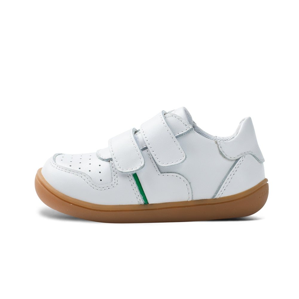 lola soft sole pre walker sneakers all white 1