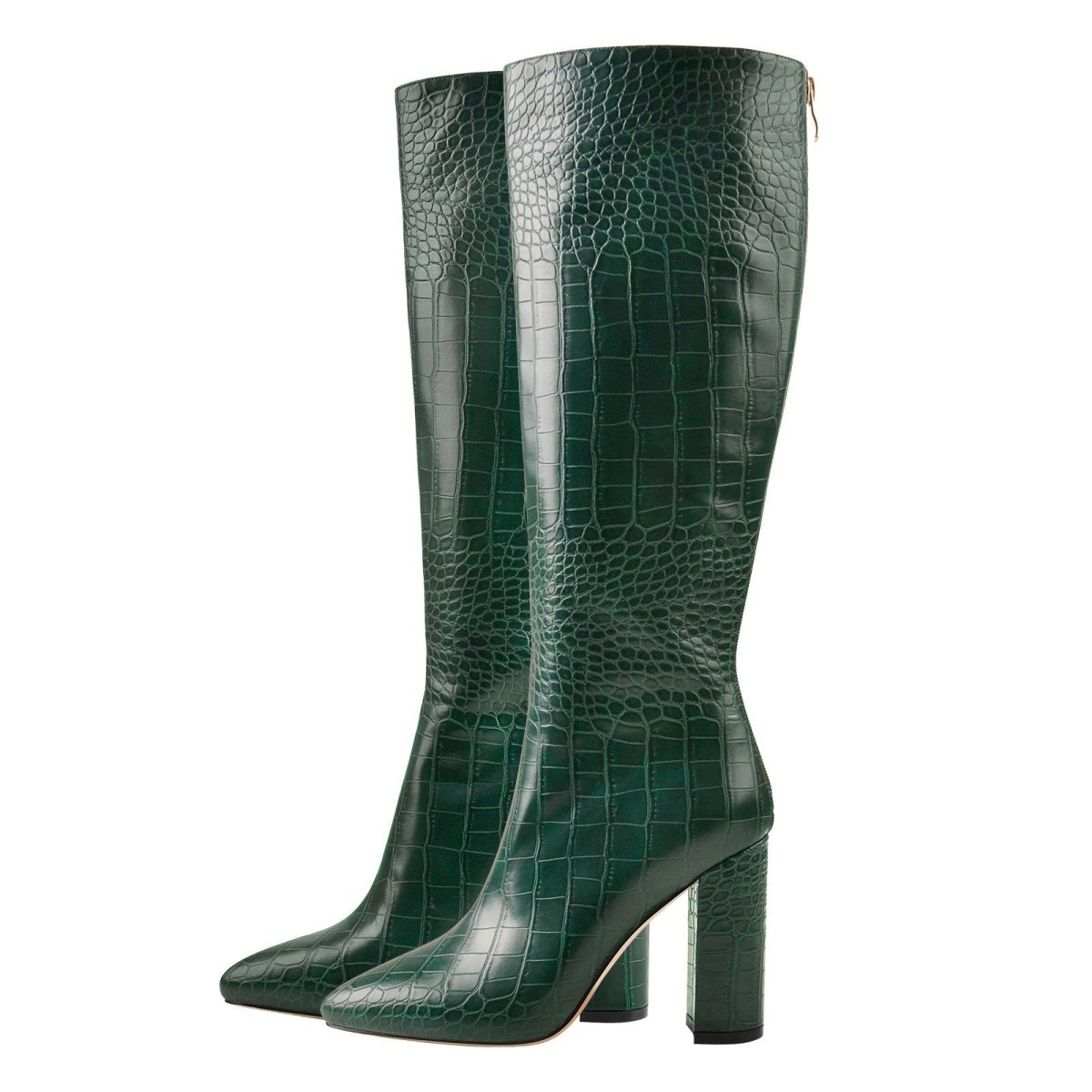 london - girl - faux - leather - everyday - knee - high - boots_all_green_1.jpg