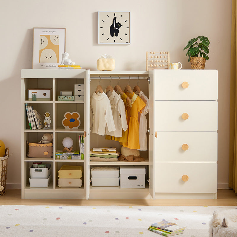 lucas kids white drawer chest all 5