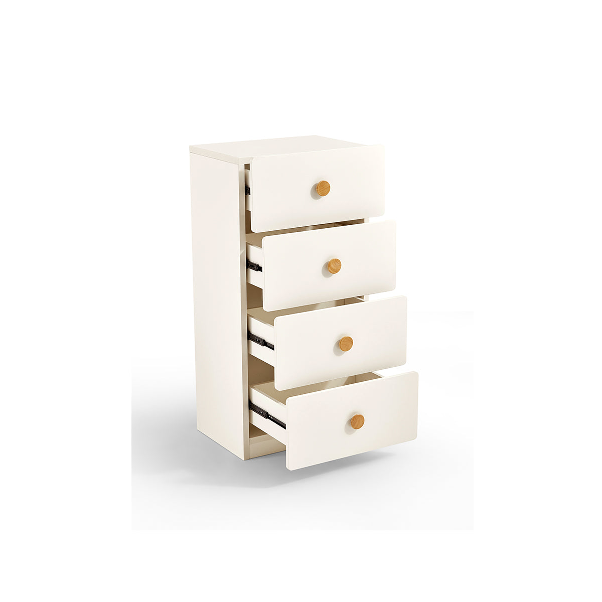 lucas kids white drawer chest all 8