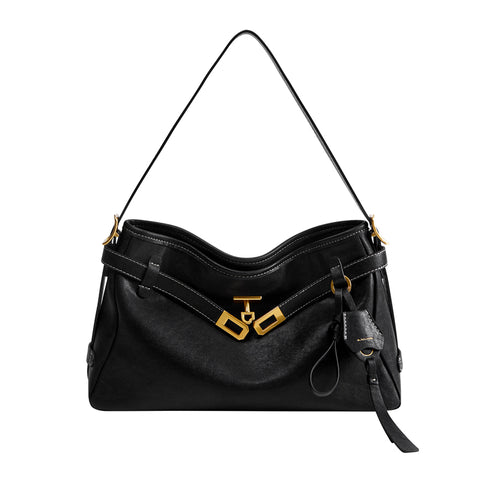 Luxe Fortune Chime Slouch Shoulder Bag