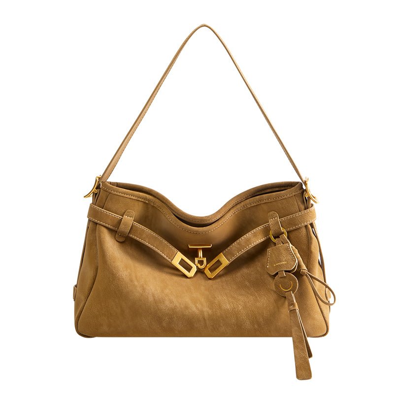 Luxe Fortune Chime Slouch Shoulder Bag
