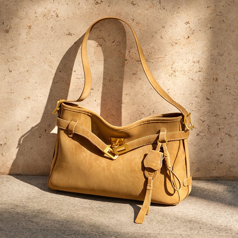 Luxe Fortune Chime Slouch Shoulder Bag