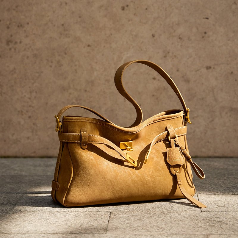 Luxe Fortune Chime Slouch Shoulder Bag