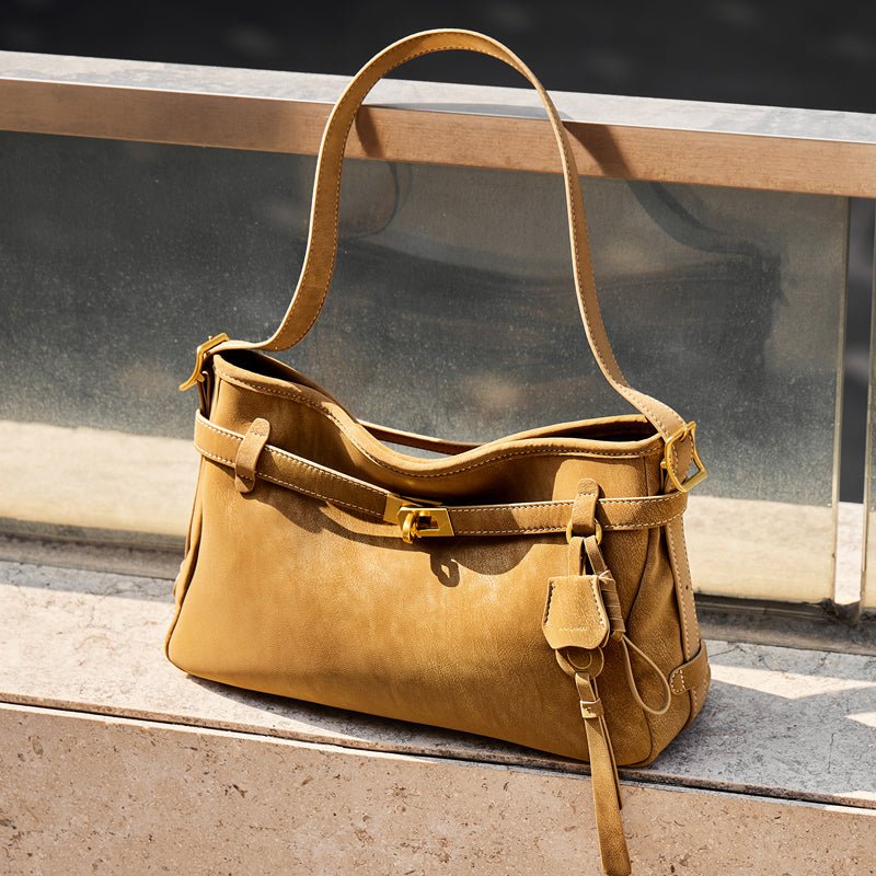 Luxe Fortune Chime Slouch Shoulder Bag