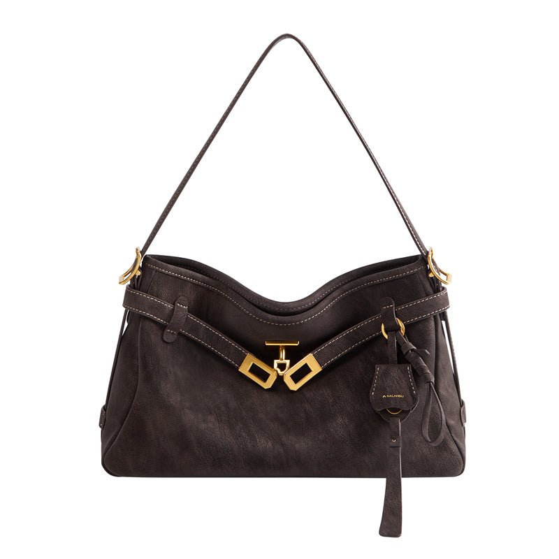 Luxe Fortune Chime Slouch Shoulder Bag