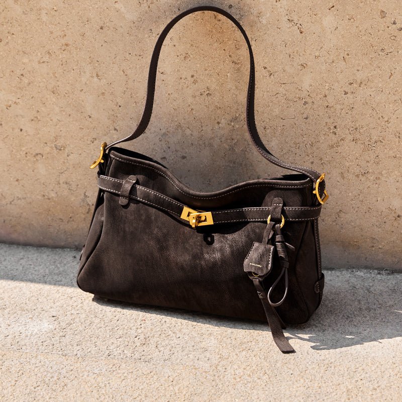 Luxe Fortune Chime Slouch Shoulder Bag
