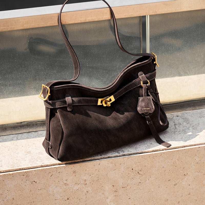 Luxe Fortune Chime Slouch Shoulder Bag