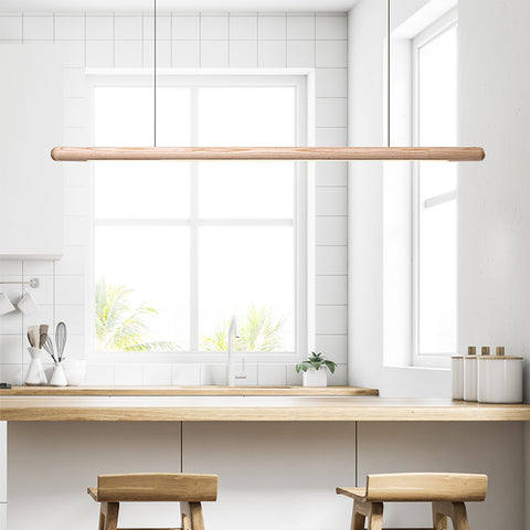 Luxurious Solid Wood Pendant Light