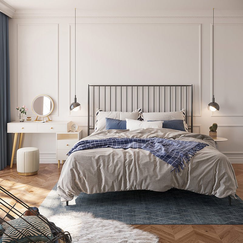 Luxury Dressing Table with Ivory Stool Set - 0cm