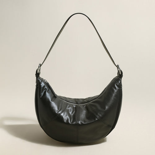 Macy Slouchy Leather Shoulder Bag