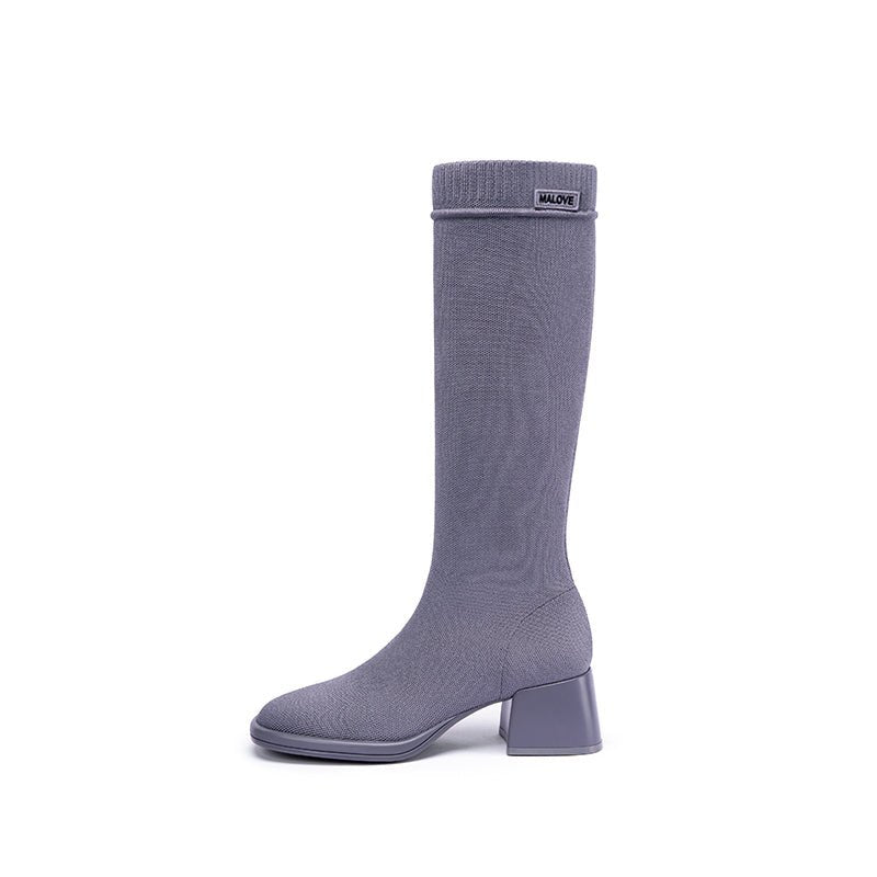 mademoiselle - round - toe - knee - high - sock - boots_all_grey_1.jpg