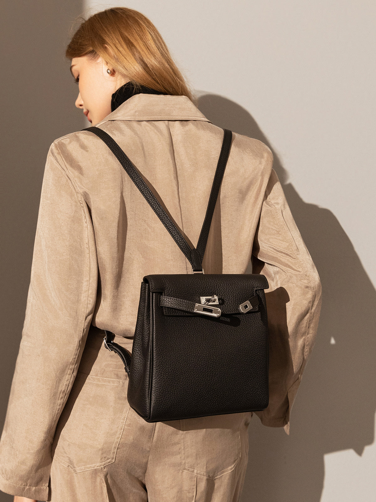 madison leather backpack black 3