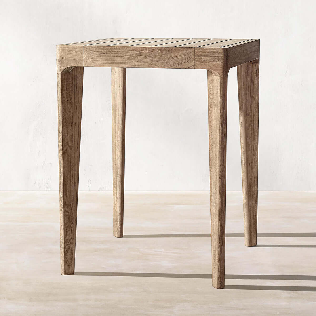malta teak bar and counter stool 0.78m mocha 2