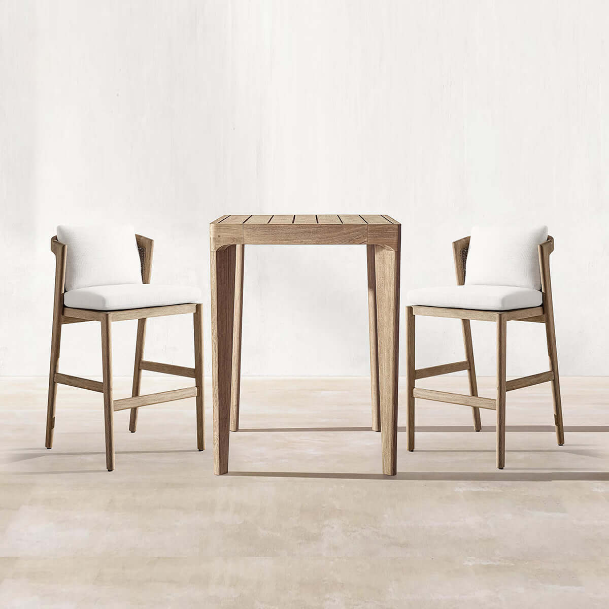 malta teak bar and counter stool 0.78m mocha 3