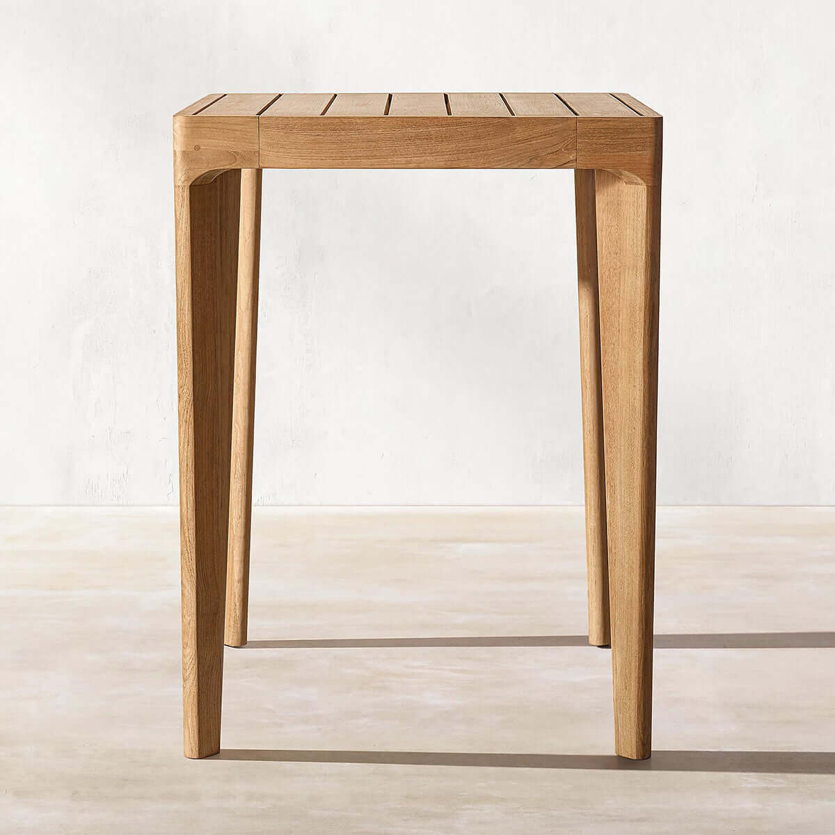 malta teak bar and counter stool 0.78m natural 1