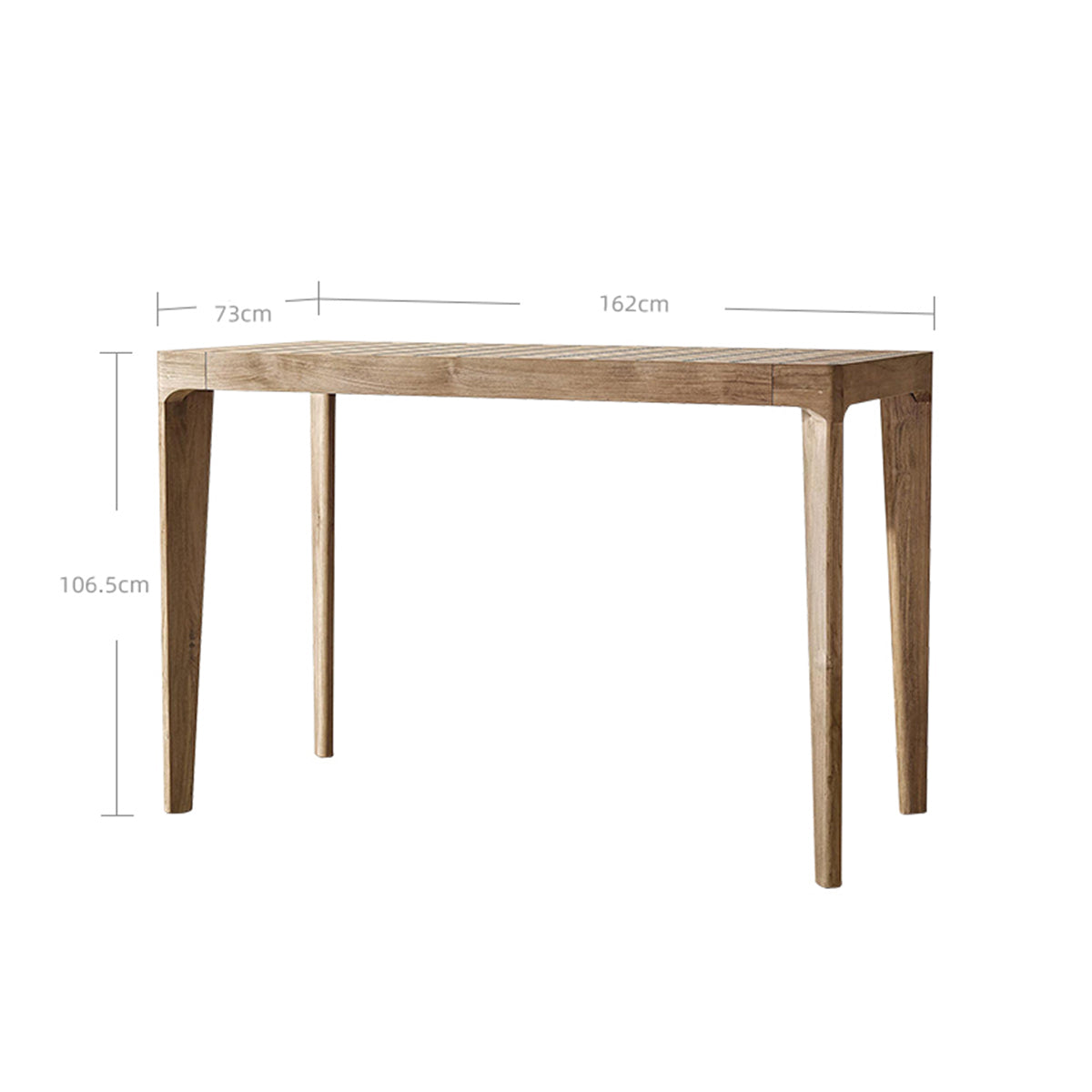 malta teak bar and counter stool 1.62m all 1