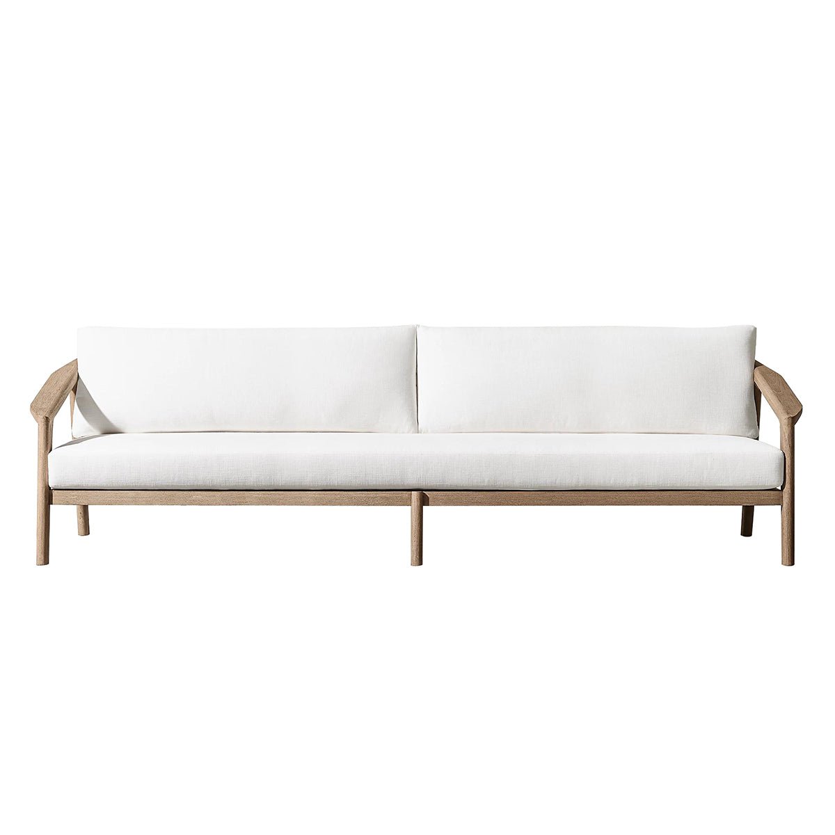malta teak rattan sofa four seater mocha 2
