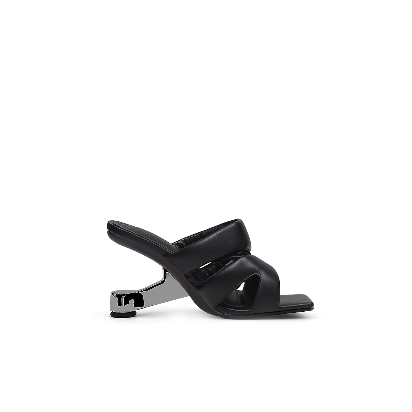 marshamallow slides all black 3