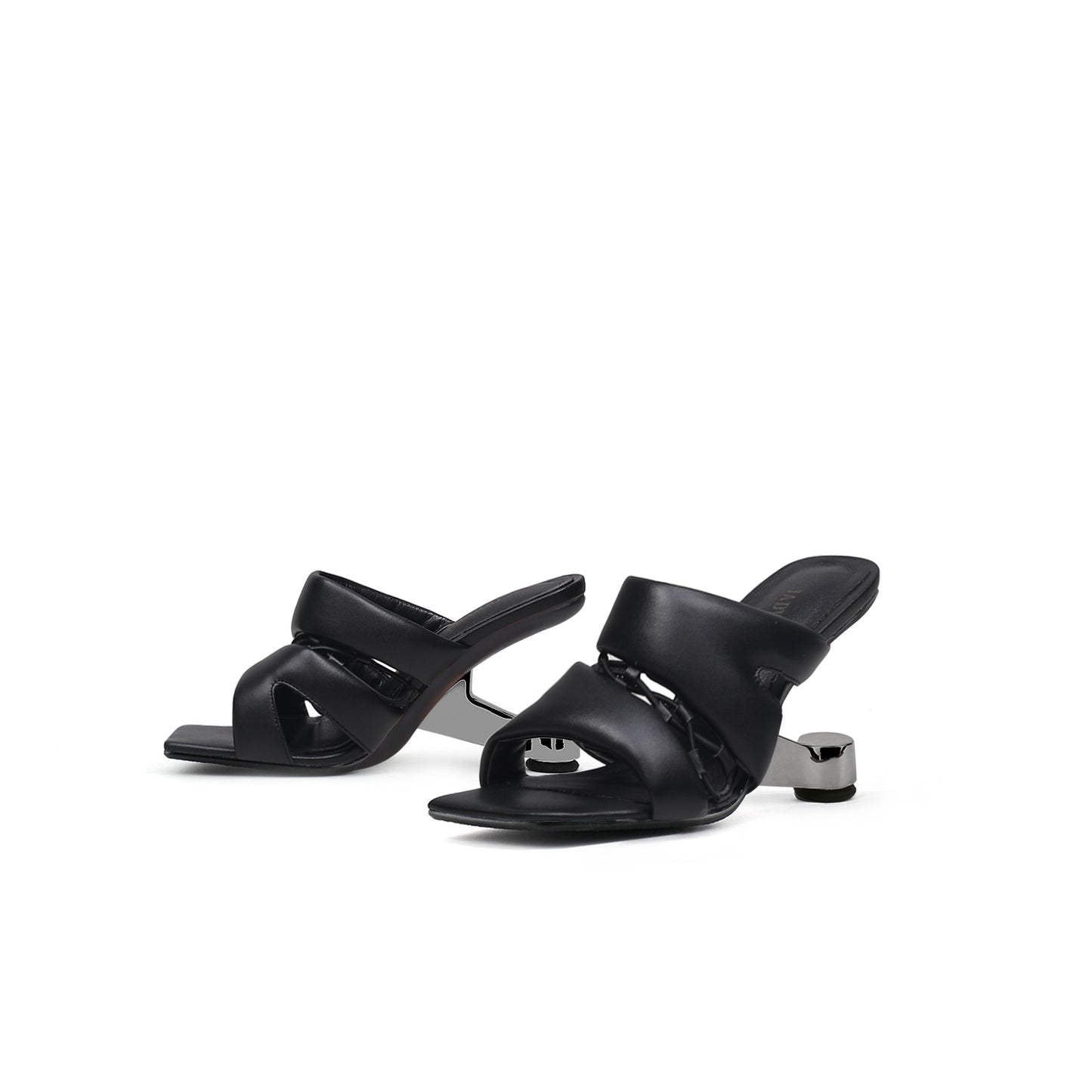 marshamallow slides all black 6