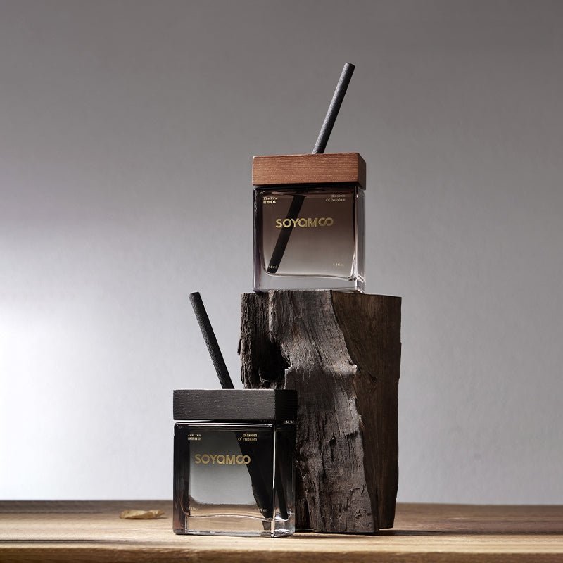 Matsuno Essence Wilderness Square Glass Reed Diffuser – 150ml