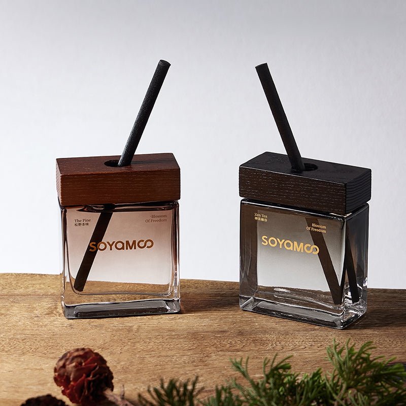 Matsuno Essence Wilderness Square Glass Reed Diffuser – 150ml