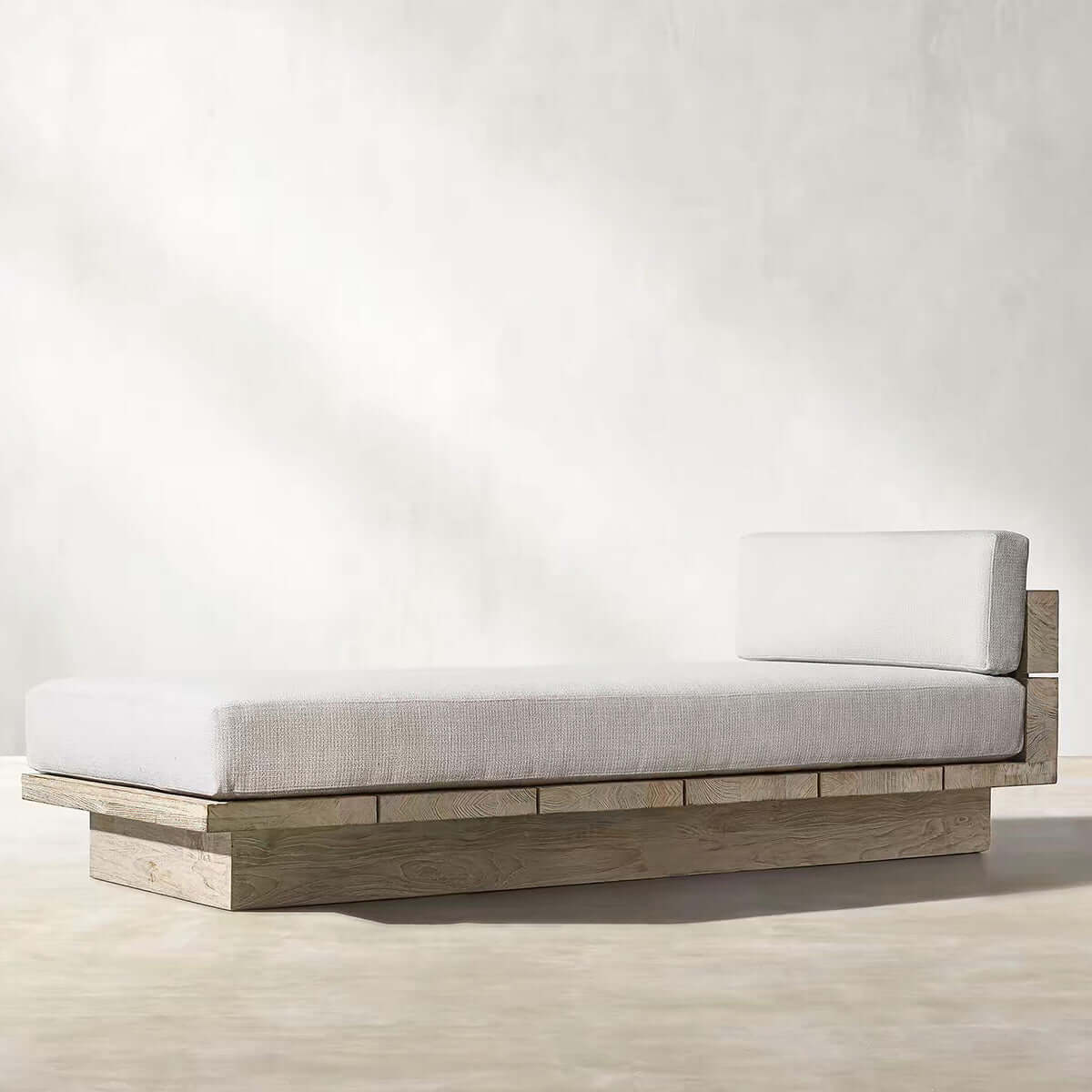 menorca island lounge sofa bed single mocha 1