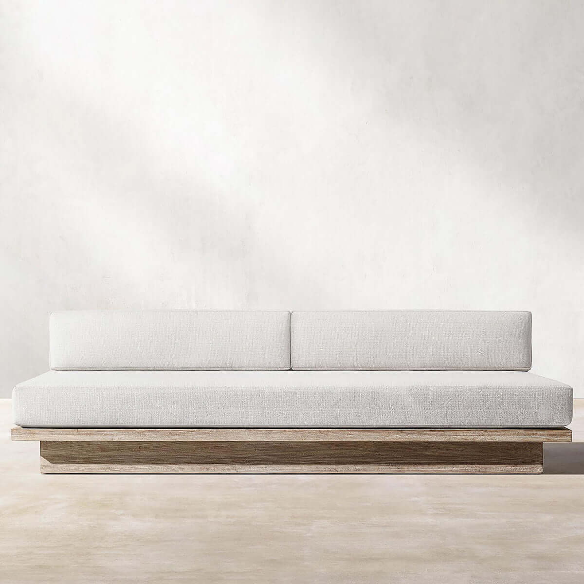 menorca island teak mocha sofa three seater mocha 1