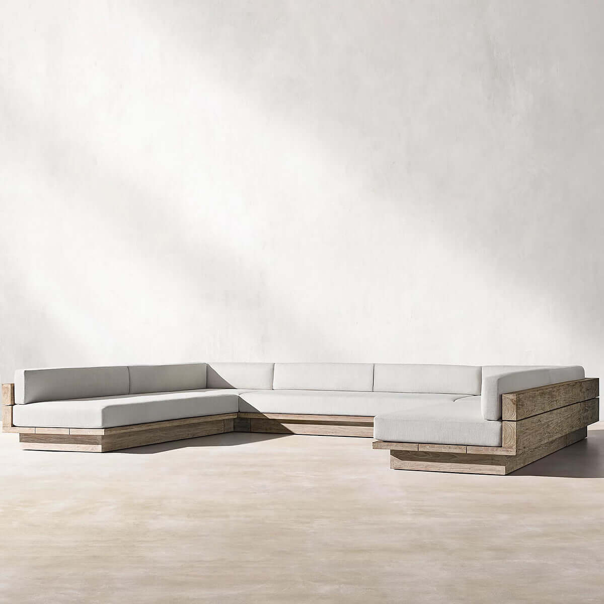 menorca island teak mocha sofa [two seater three seater] mocha 1