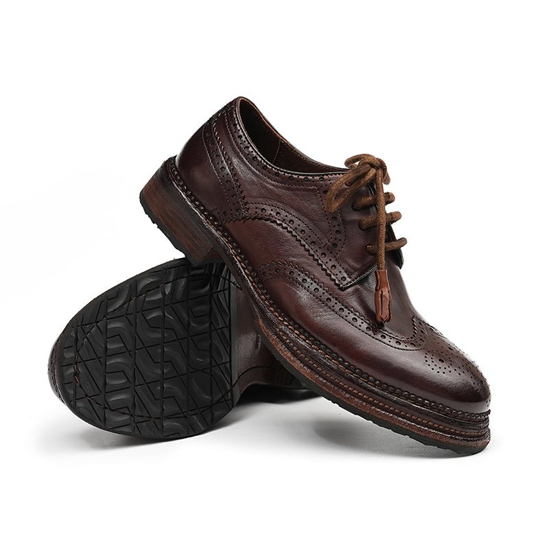 Men's All - Terrain Heritage Brogue Derby Shoes - 0cm