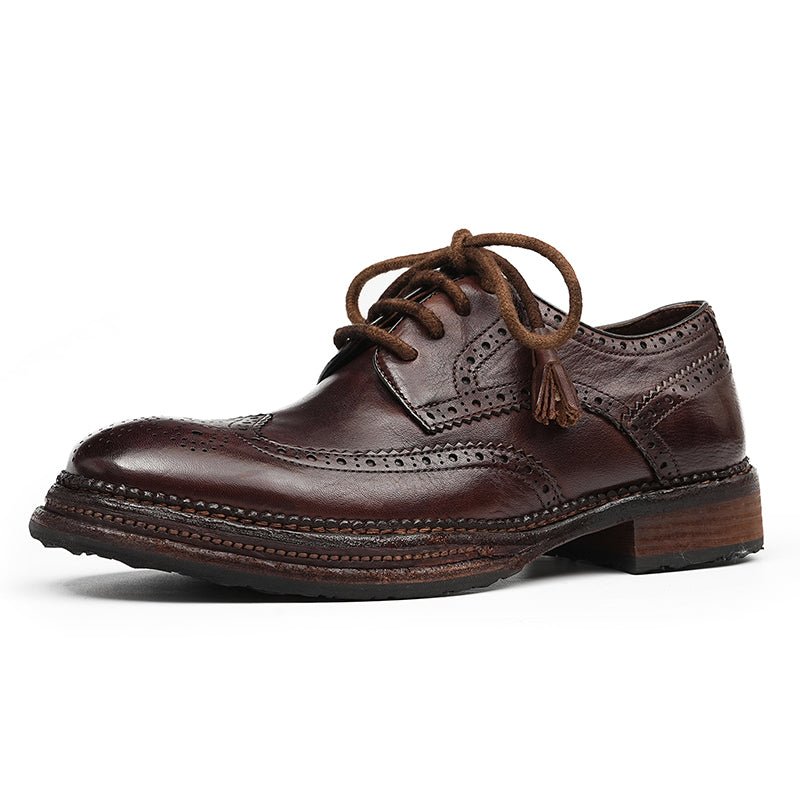 Men's All - Terrain Heritage Brogue Derby Shoes - 0cm