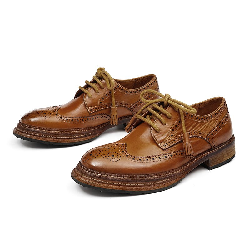 Men's All - Terrain Heritage Brogue Derby Shoes - 0cm