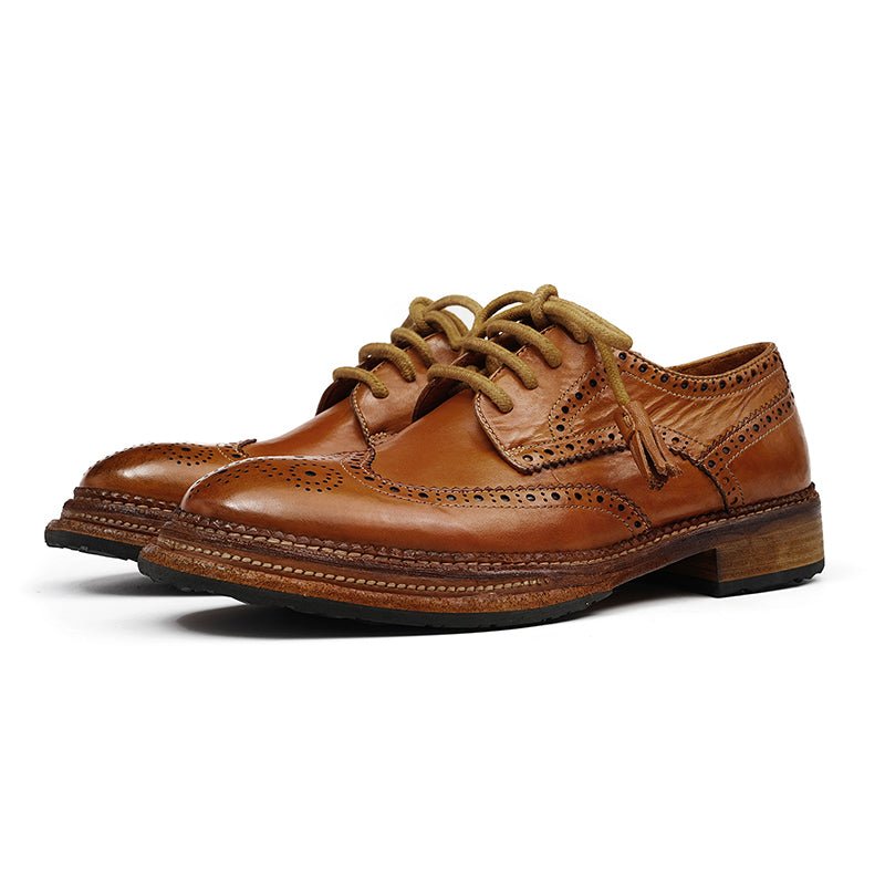 Men's All - Terrain Heritage Brogue Derby Shoes - 0cm