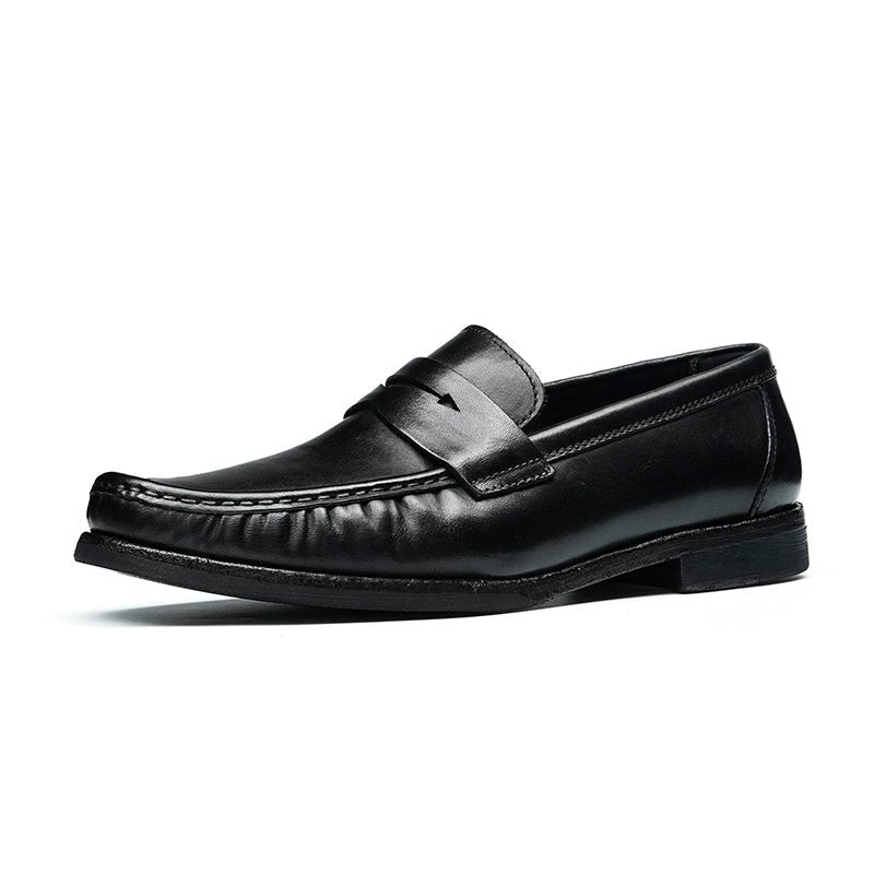 Men’s Classic Leather Penny Loafers - 0cm