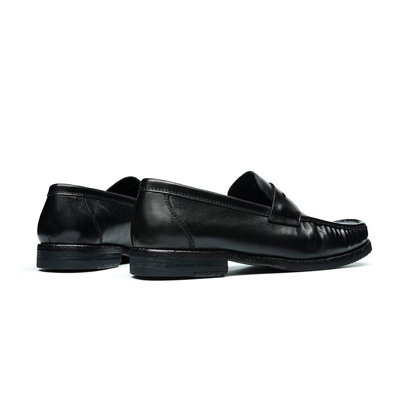 Men’s Classic Leather Penny Loafers - 0cm
