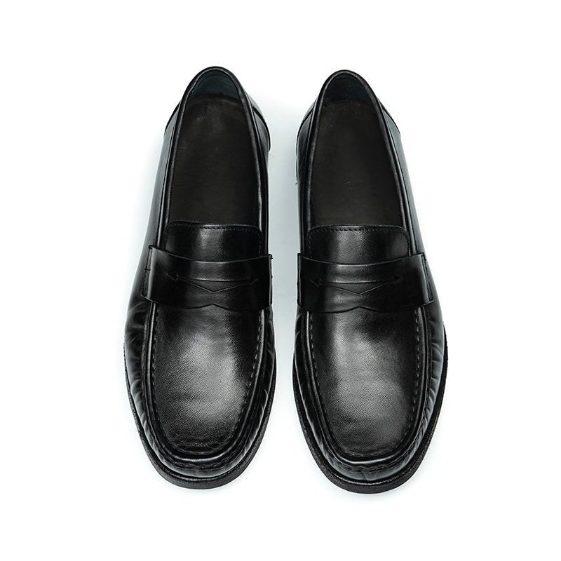Men’s Classic Leather Penny Loafers - 0cm