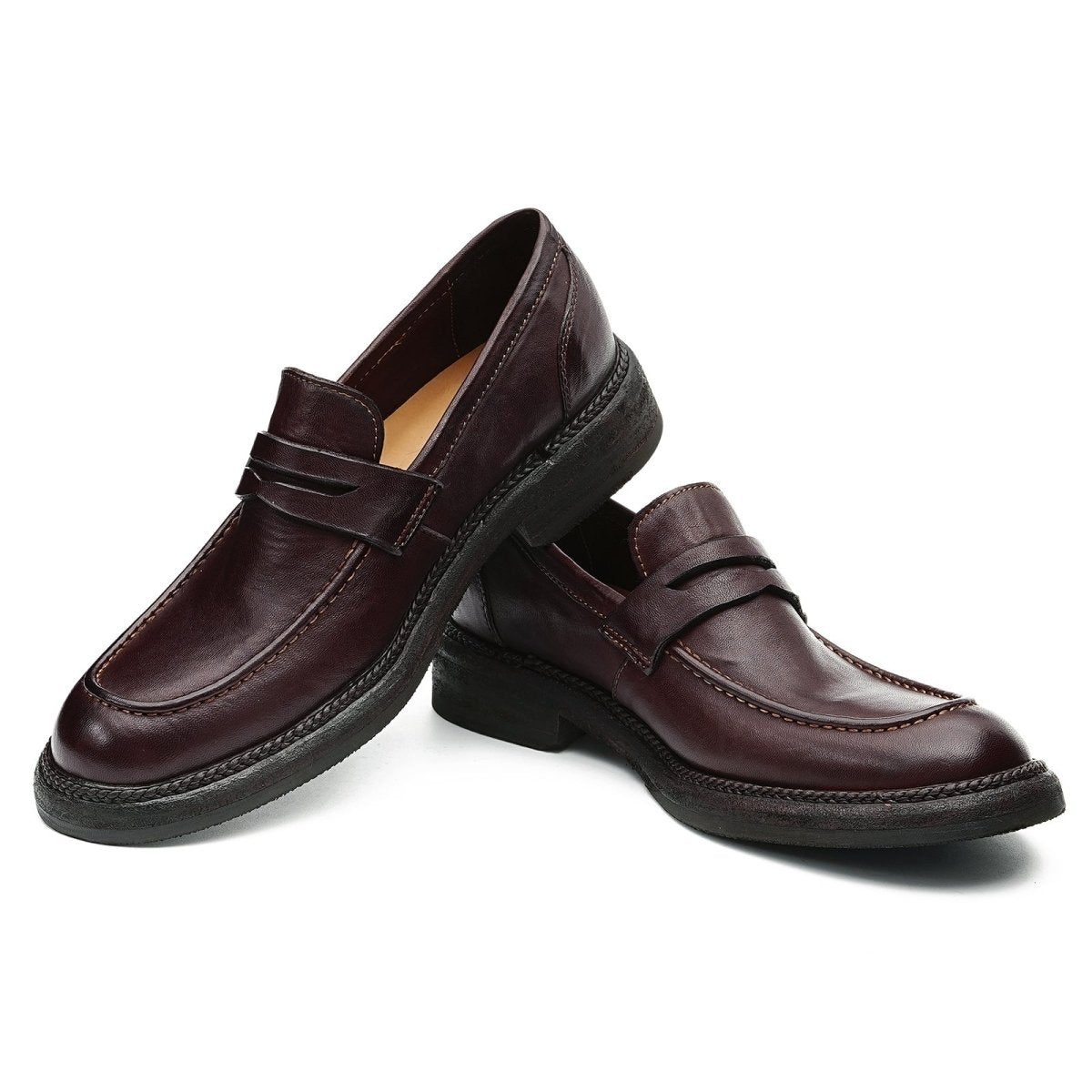 Men’s Cowhide Goodyear Formal Loafers - 0cm