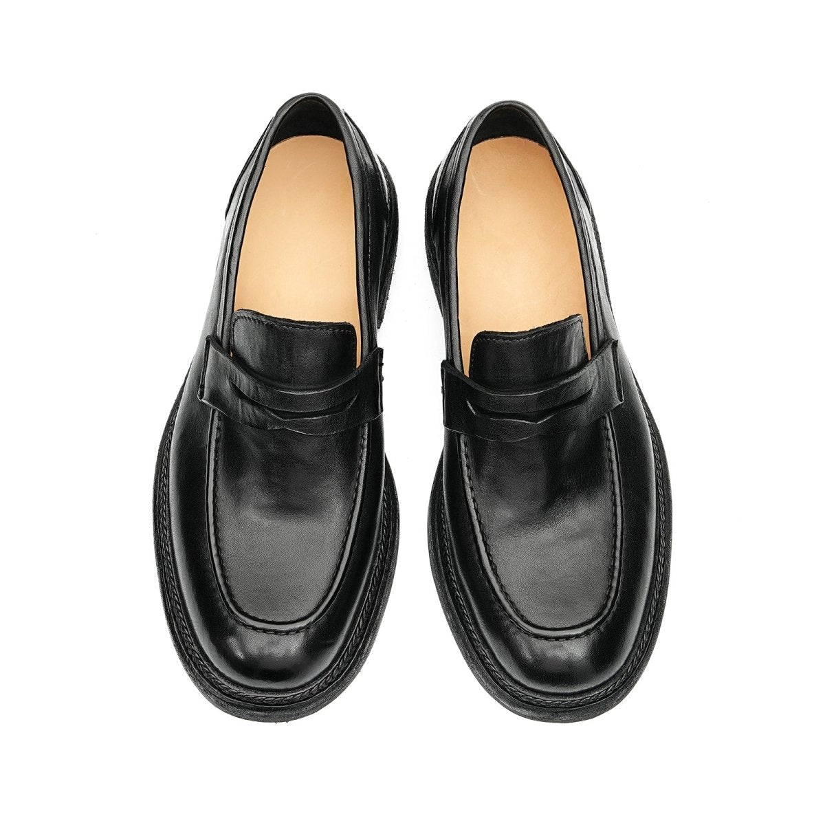Men’s Cowhide Goodyear Formal Loafers - 0cm
