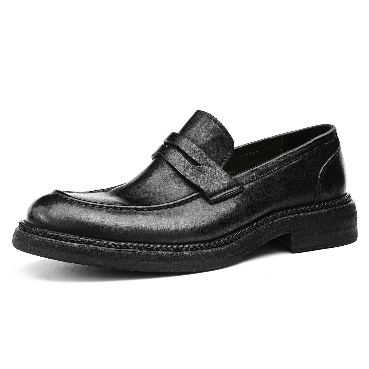 Men’s Cowhide Goodyear Formal Loafers - 0cm